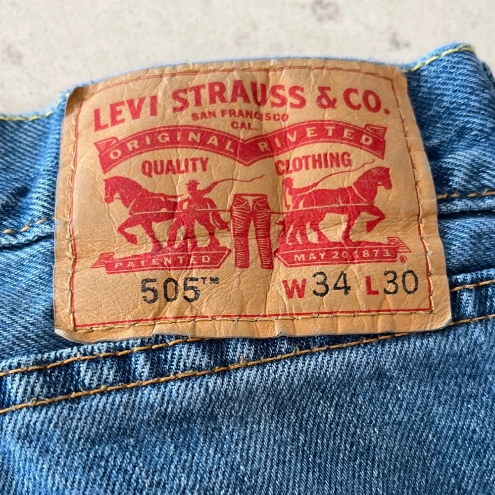 Levi's Blue Denim Jeans 505